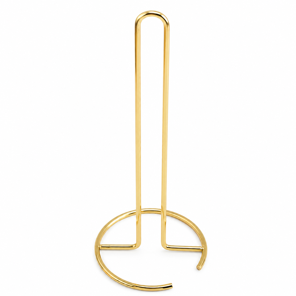 Metal Paper Towel Holder Stand, Countertop Kitchen Roll Rack