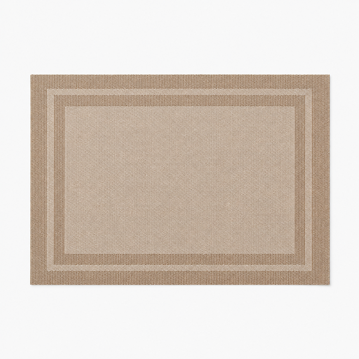 PVC Woven Placemat Set 6pcs, Water-Resistant Dining Mats 45 × 30cm