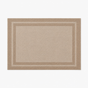 PVC Woven Placemat Set 6pcs, Water-Resistant Dining Mats 45 × 30cm