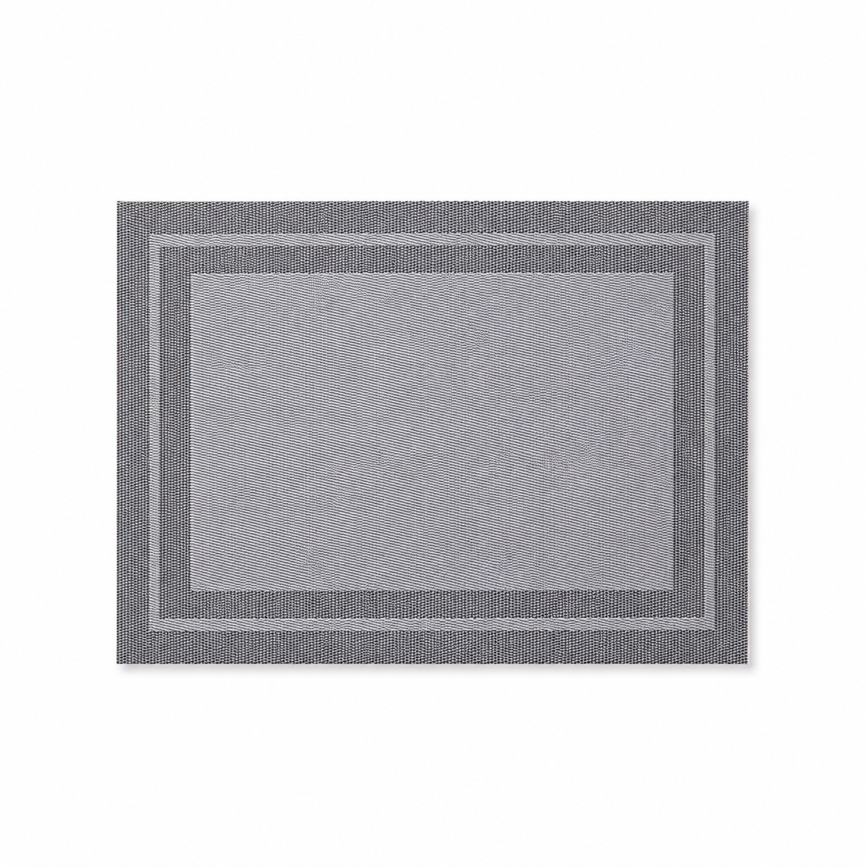 PVC Woven Placemat Set 6pcs, Water-Resistant Dining Mats 45 × 30cm