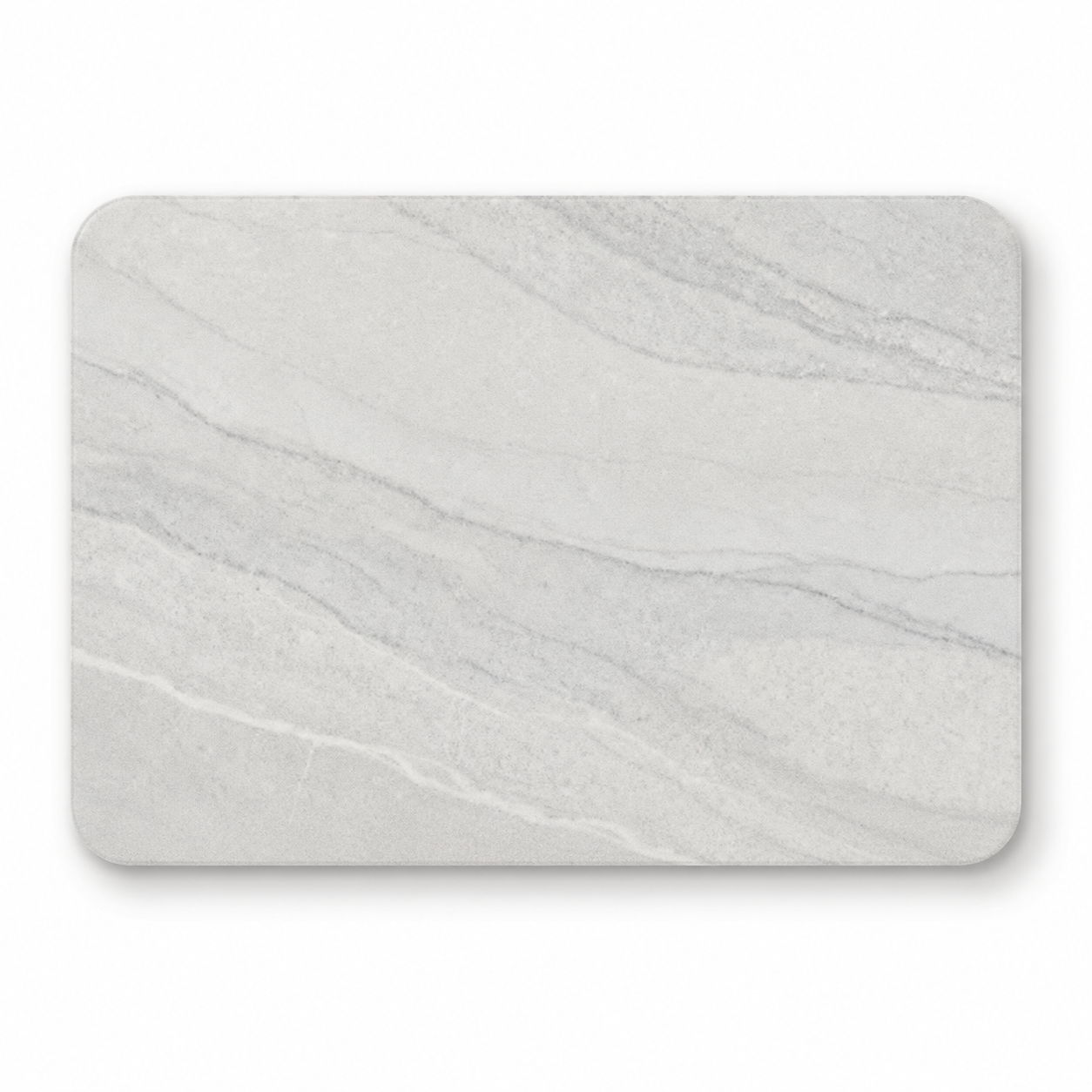 Diatomite Stone Bath Mat – Marble Design, Quick-Dry 60 × 39cm