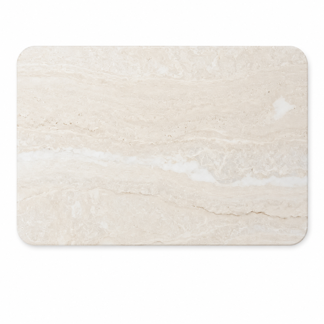 Diatomite Stone Bath Mat – Marble Design, Quick-Dry 60 × 39cm