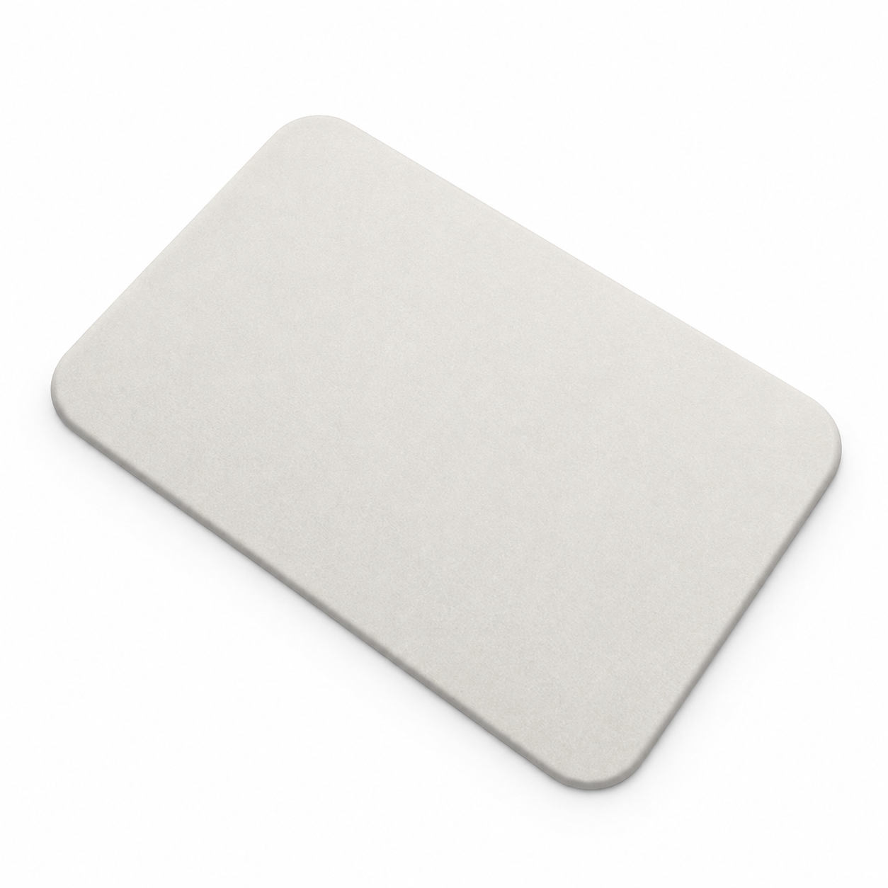 Diatomite Stone Bath Mat – Plain Design, Quick-Dry 60 × 39cm