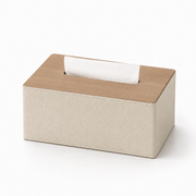 Nordic PU Leather Tissue Box Cover, Minimalist Tissue Holder