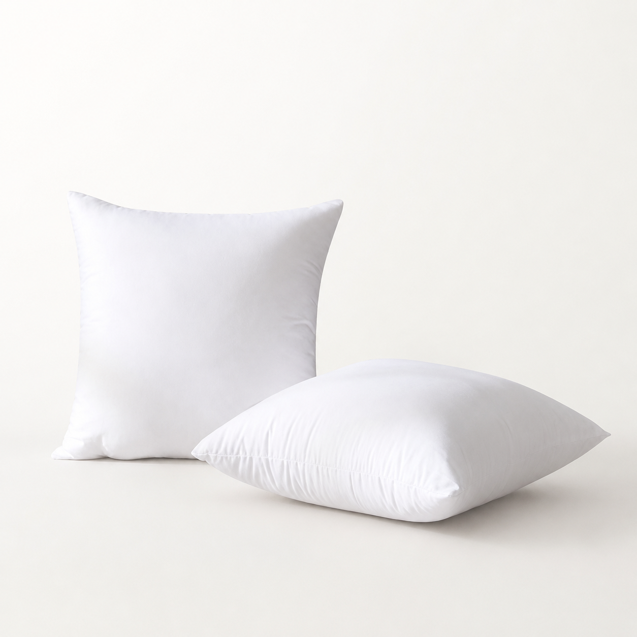 Soft Cushion Insert 50 × 50cm, Square Pillow Form for Cushion Covers