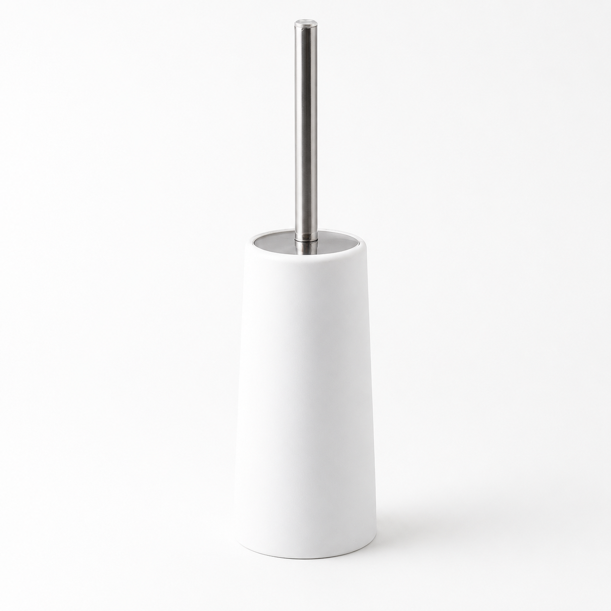 Stainless Steel Toilet Brush Set with Holder, Bathroom Cleaning Brush