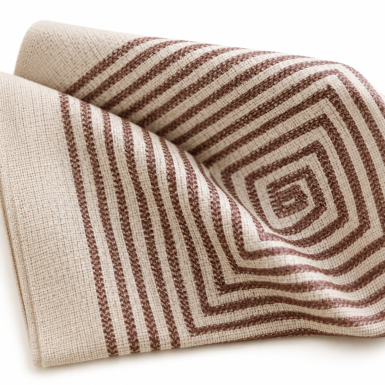 Nordic Geometric Tablecloth, Water-Resistant Wipe-Clean Dining Table Cover