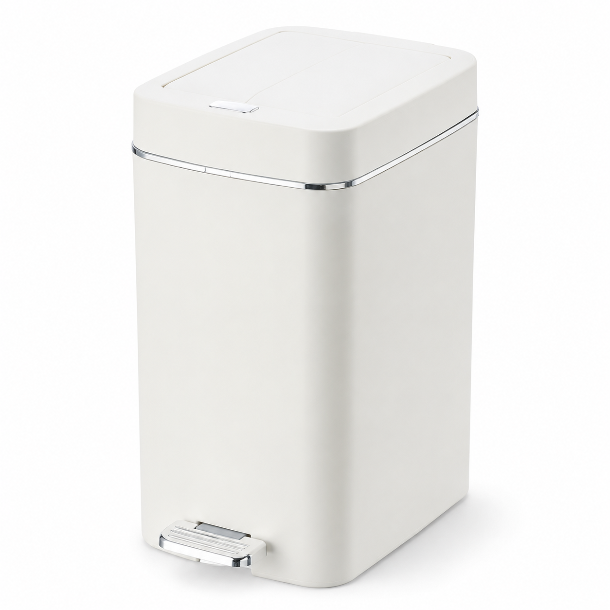 Japandi Slim Soft-Close Pedal Bin 15L/20L, Space-Saving Dustbin