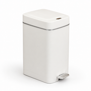 Japandi Slim Soft-Close Pedal Bin 15L/20L, Space-Saving Dustbin