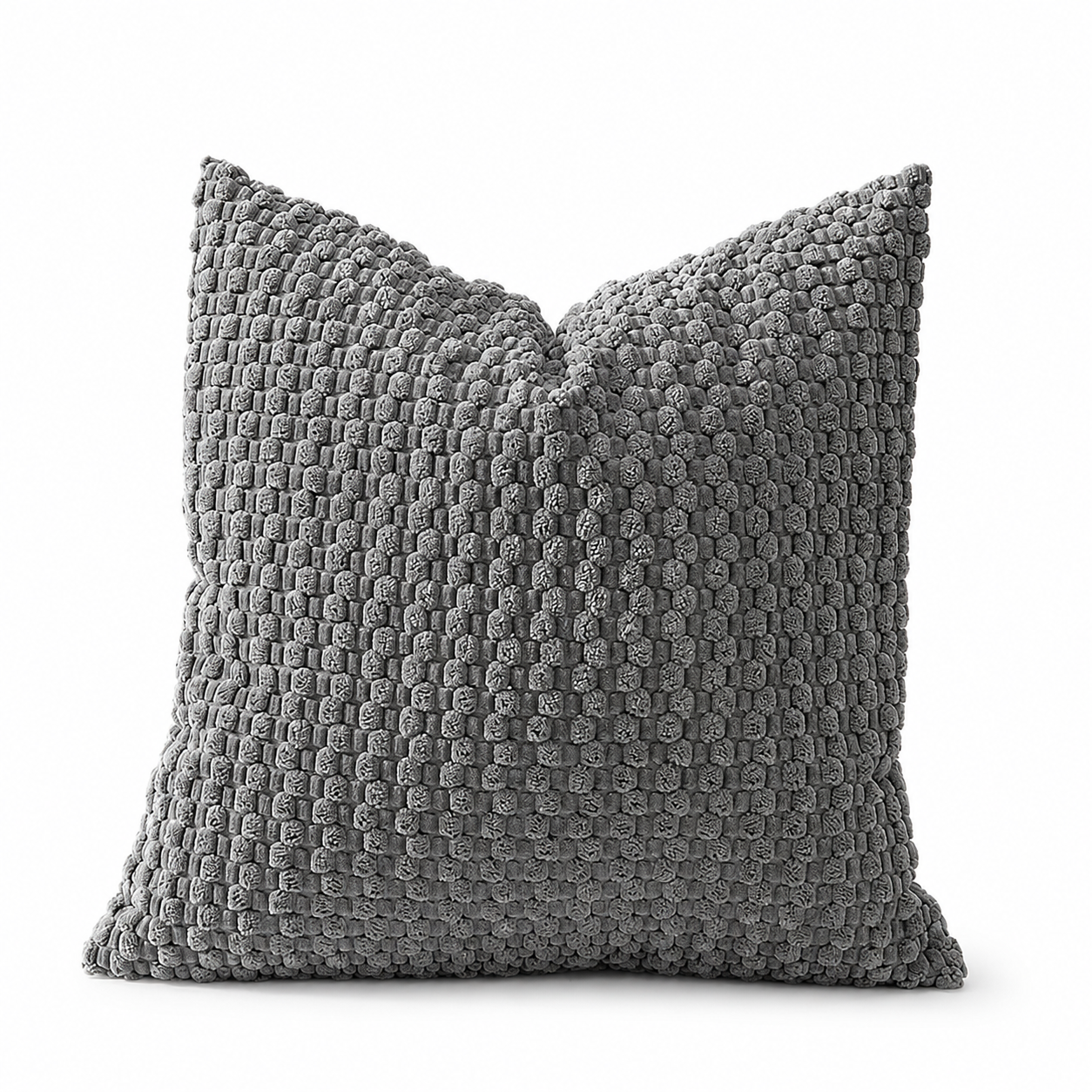 Corduroy Cushion Cover 45 × 45cm, Soft Textured Sofa Pillow Cover