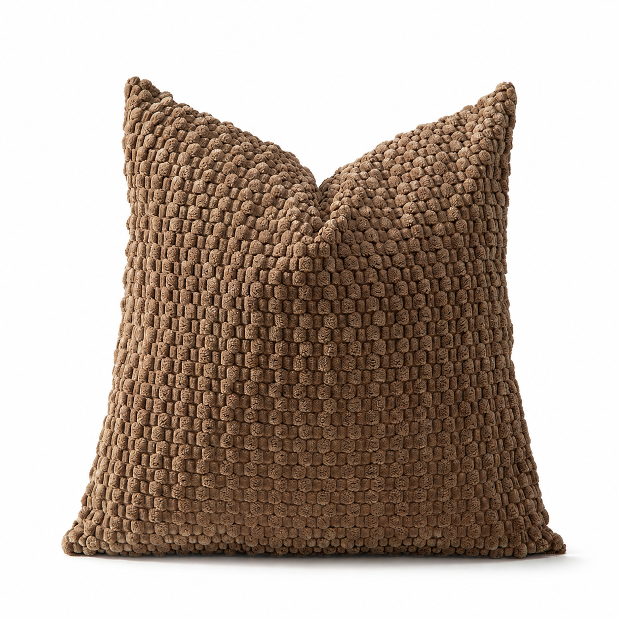 Corduroy Cushion Cover 45 × 45cm, Soft Textured Sofa Pillow Cover