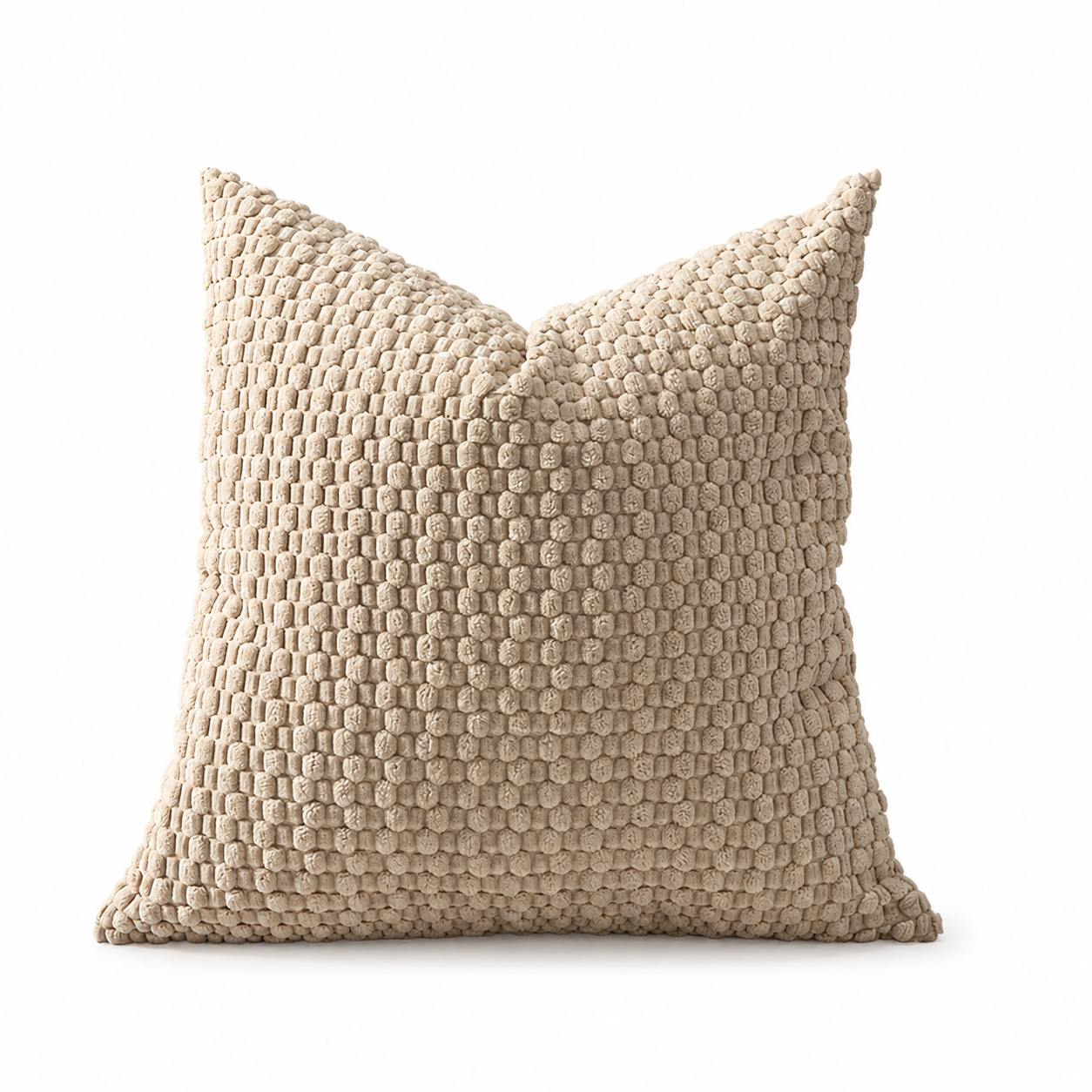 Corduroy Cushion Cover 45 × 45cm, Soft Textured Sofa Pillow Cover