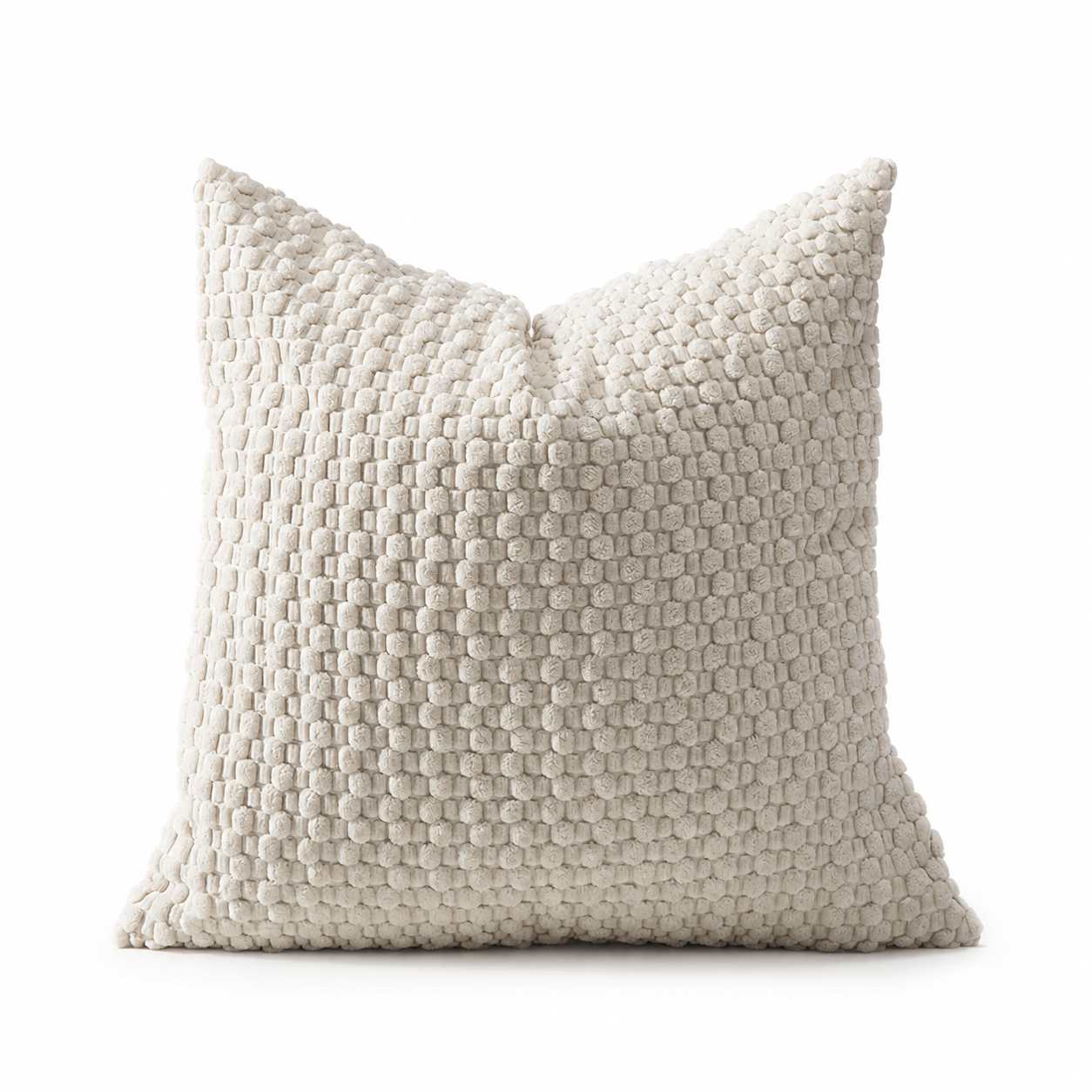 Corduroy Cushion Cover 45 × 45cm, Soft Textured Sofa Pillow Cover