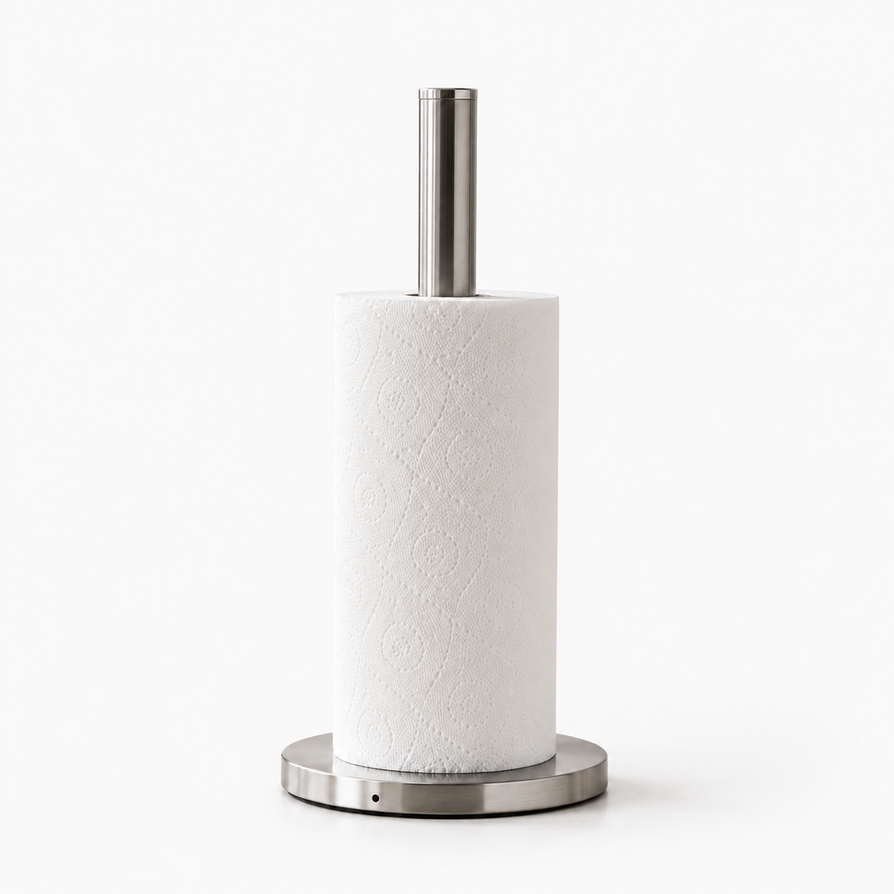Stainless Steel Paper Towel Holder, Countertop Kitchen Roll Stand