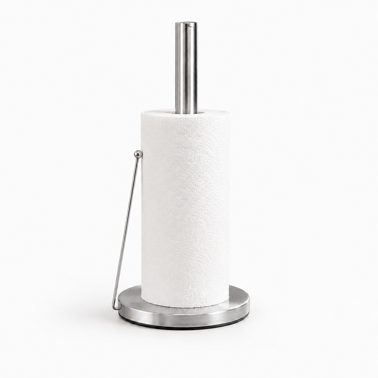 Stainless Steel Paper Towel Holder, Countertop Kitchen Roll Stand