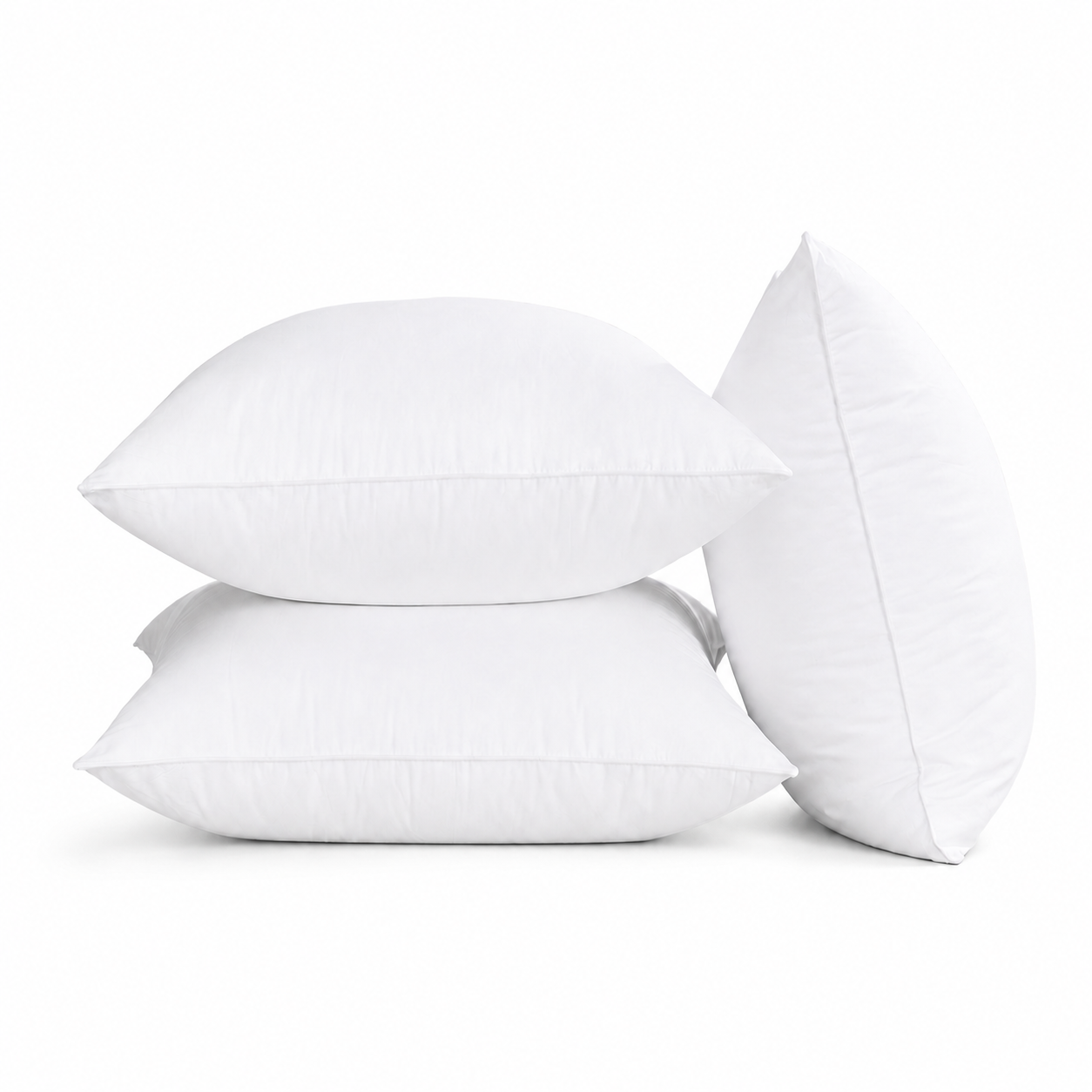 Premium Cushion Insert 50 × 50cm, Plush 850g Square Pillow Form