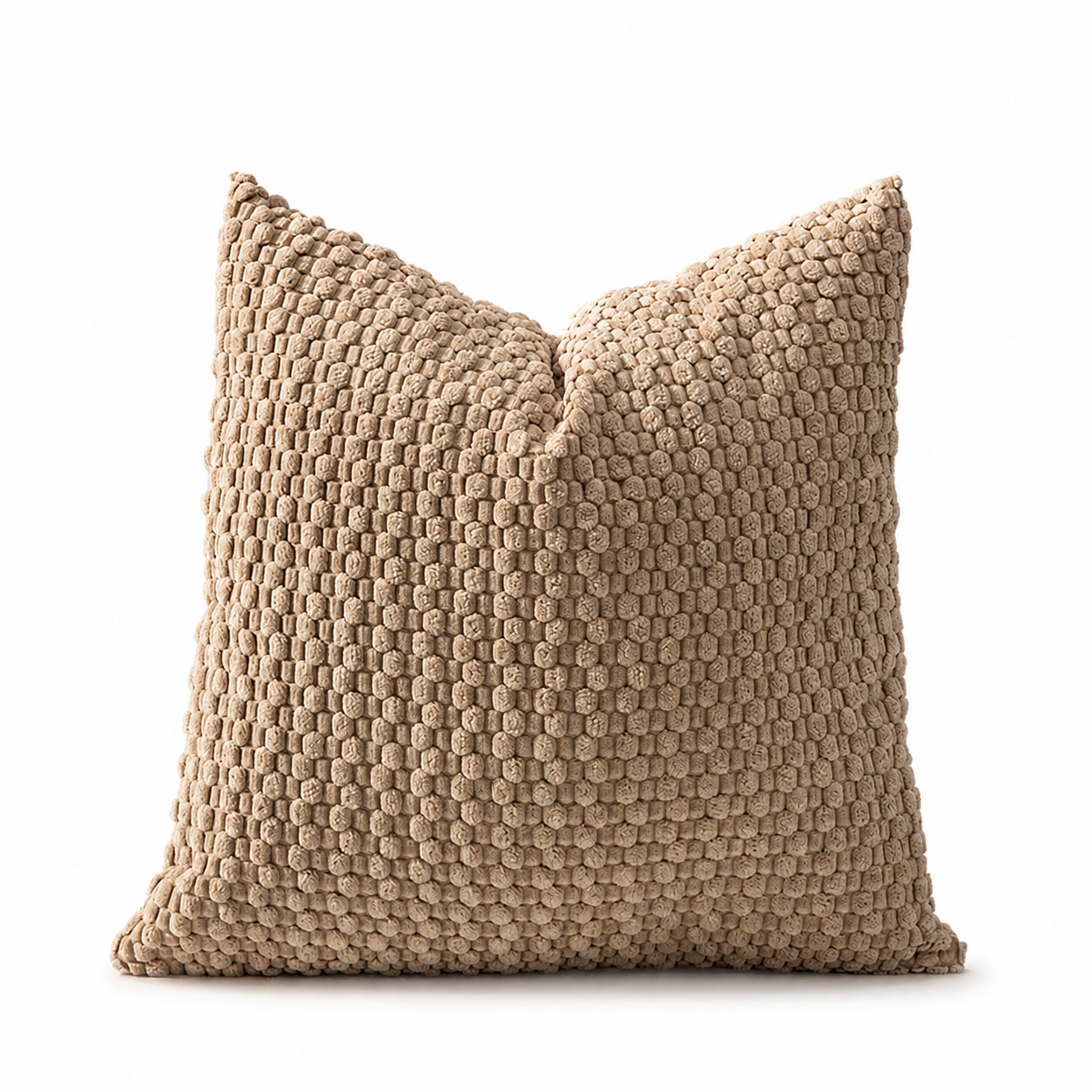 Corduroy Cushion Cover 45 × 45cm, Soft Textured Sofa Pillow Cover