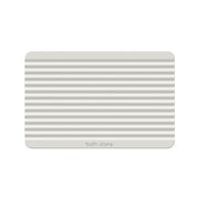 Diatomite Stone Bath Mat - Linear Ridge Design, Quick-Dry 60 × 39cm
