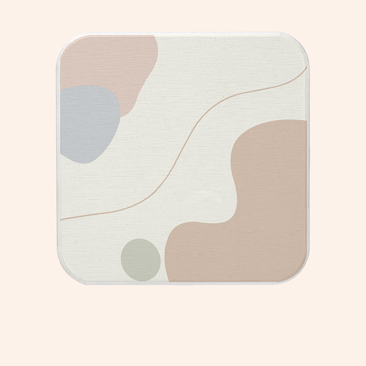 6 PCS Ultra Absorbent Square Nordic Coaster 💦⬜️ Nordic Design Meets Ultimate Absorption